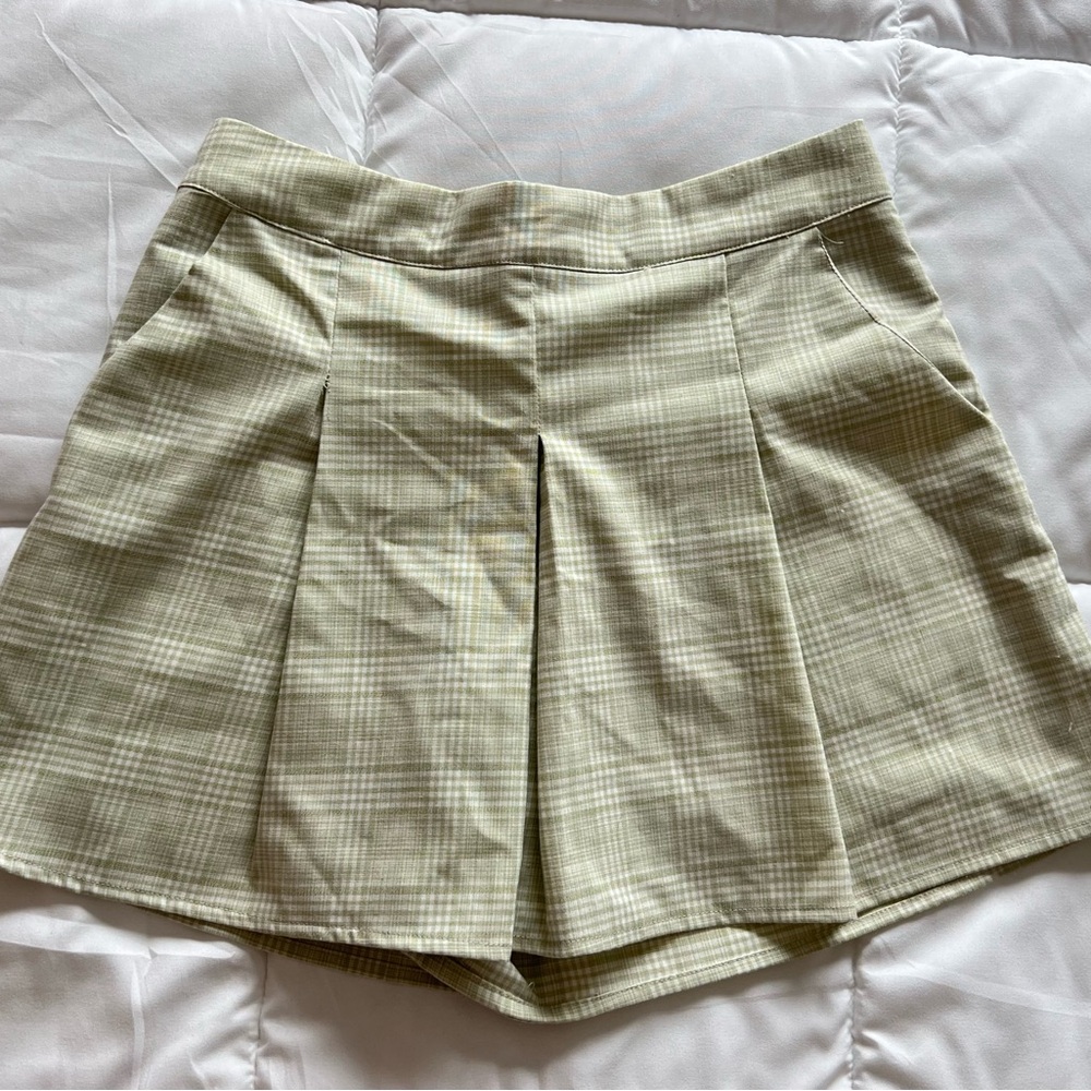 Pleated Skort